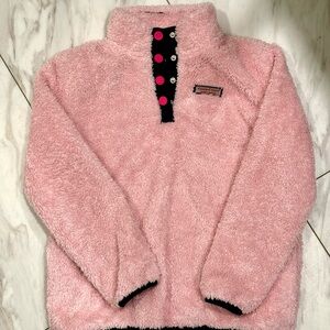 Vineyard Vines Pink Fleece Kids Hoodie